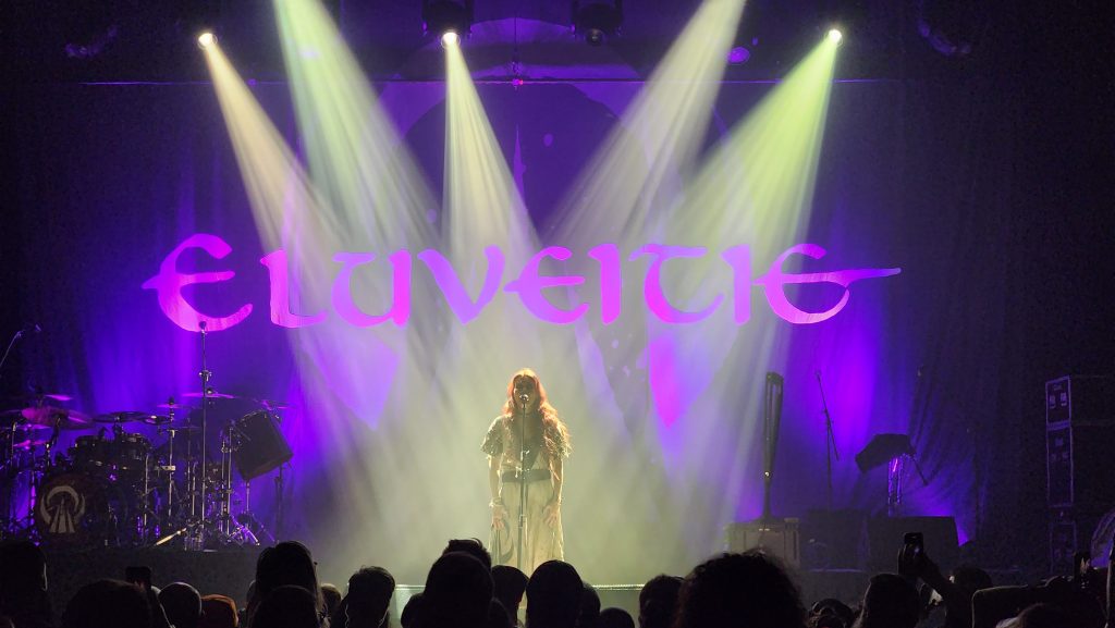 Eluveitie (pronounced eh-loo-VAY-tee) preforming at the Majestic Theater.