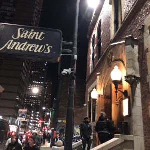 Saint Andrew's Hall after the show