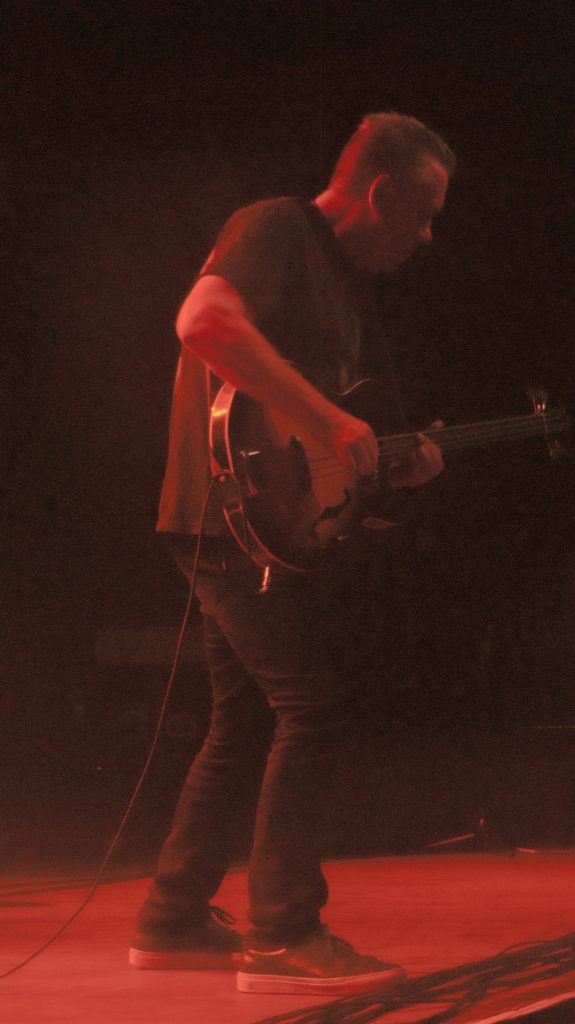 bass player Brian Ritchie plays solo in ‘never tell’
