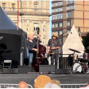 Bad Plus performing at The Detroit Jazz Festival
