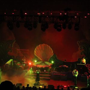 Michelle Zauner of Japanase Breakfast performs with her band at the Fillmore in Detroit.