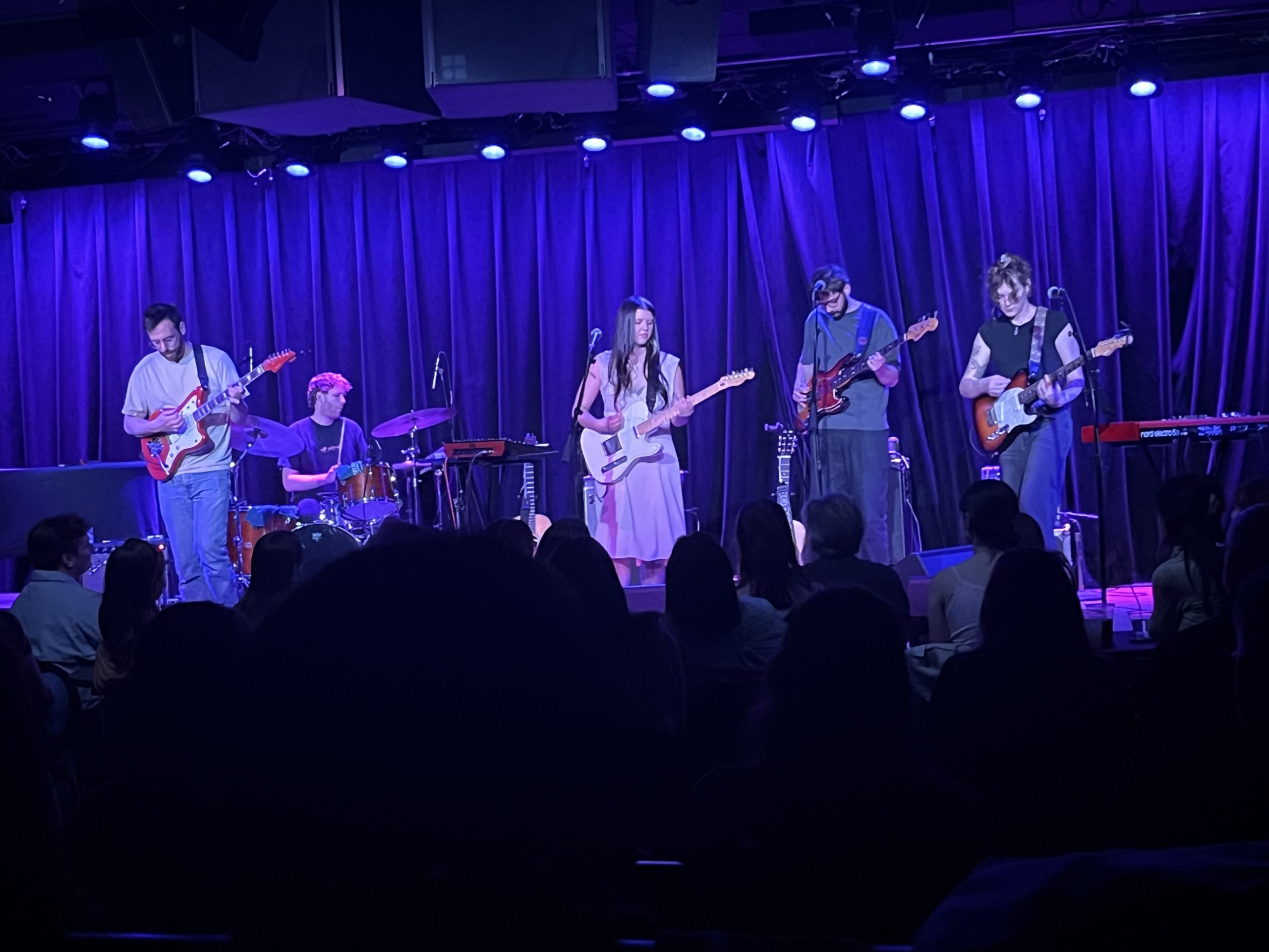 Eliza McLamb performs with her touring band at The Ark.