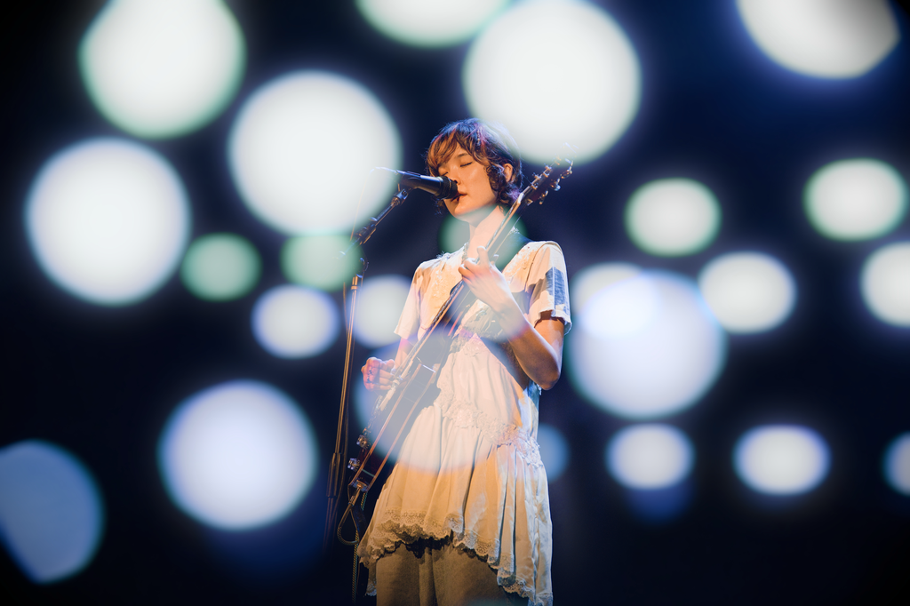 Mei Semones performs at the Michigan Theater